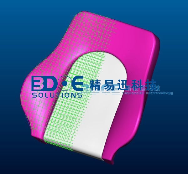 沙發坐墊的三維掃描案例